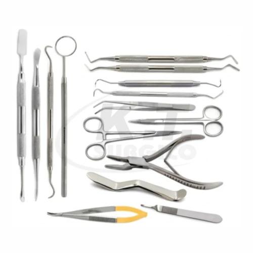 15-Piece Periodontal Micro Oral Surgery Kit – Dental Surgical Instruments for Periodontal Surgery