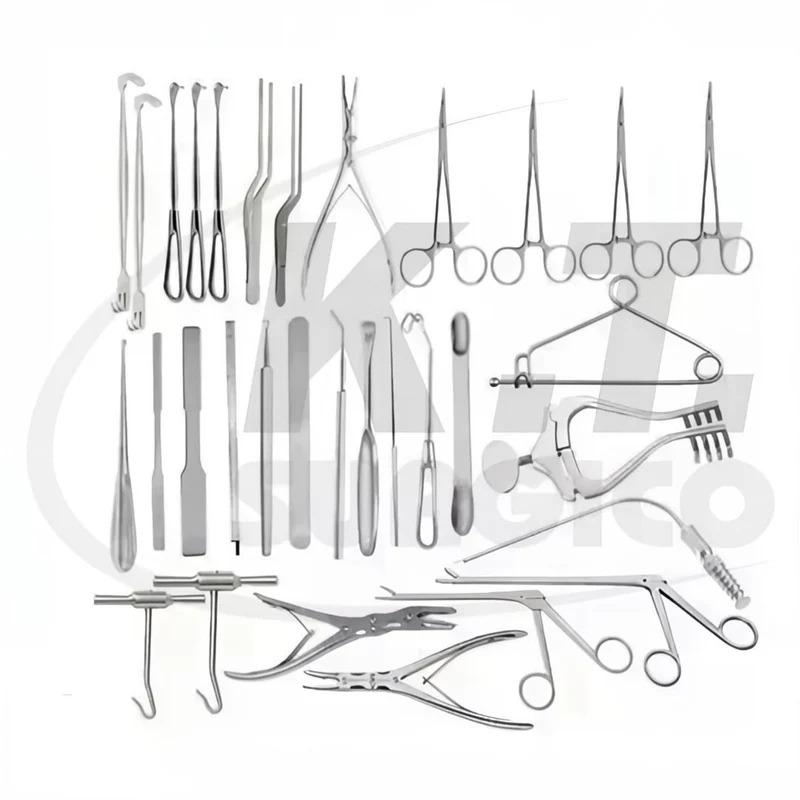 32 Pcs Neuro Craniotomy Instrument Set – Neurosurgical Instruments for Brain Surgery