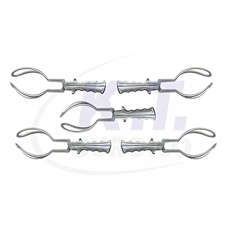 5 Pcs Simpson Obstetrical Forceps 36cm – Maternity & Childbirth Delivery Instruments