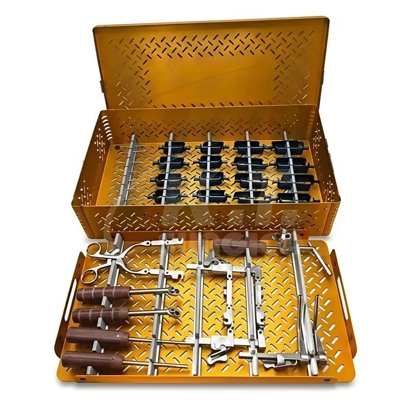 ACD Cervical Retractor Set – Stainless Steel Orthopedic Surgical Instruments for Anterior Cervical Spine Surgery, Black Belt