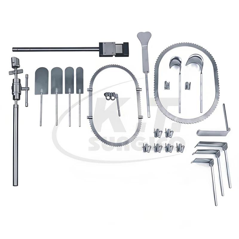 BW Style Retractor System Set – Stainless Steel Surgical Instruments for Abdominal & General Surgery, Without Box