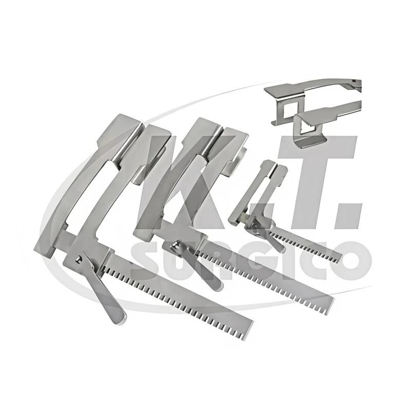 Finochietto Rib Spreader Retractor Set – Stainless Steel Thoracic Surgical Instruments for Chest & Rib Surgery (Baby, Small & Medium)